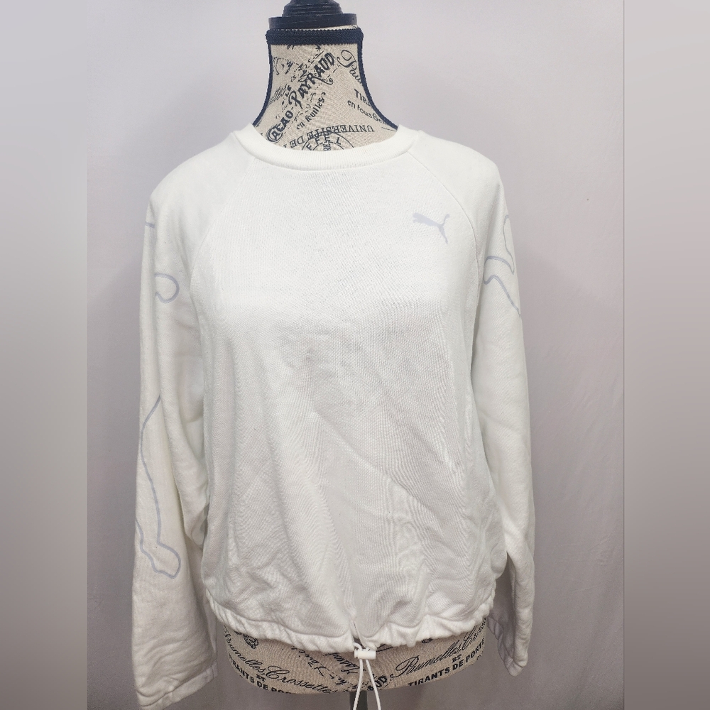 Puma cropped hoodie